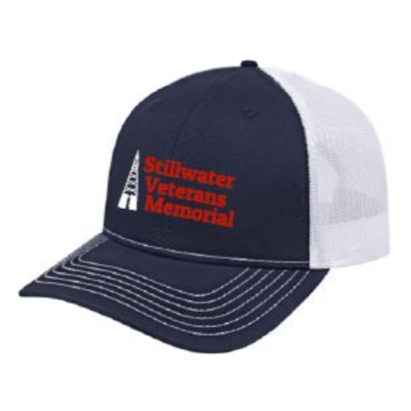Cap – Navy Blue / White Mesh Vented